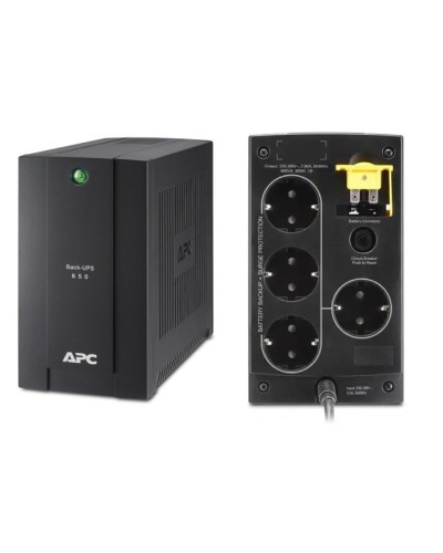 BC650-RSX761 APC Back-UPS 650 ВА. Источник бесперебойного питания. APC в Петрозаводске