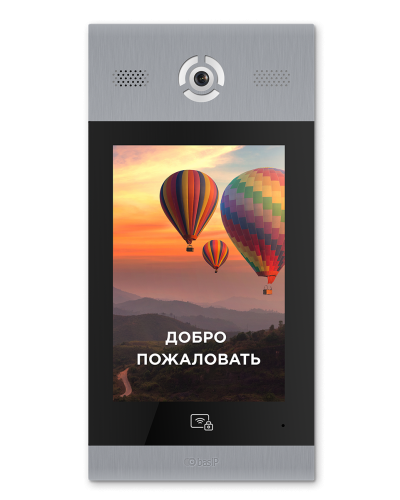 AA-14FB SILVER. Вызывная панель подъездного IP-домофона. BAS-IP в Петрозаводске