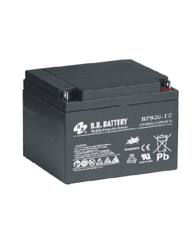 B.B. Battery BPS 26-12: Аккумулятор герметичный свинцово-кислотный в Петрозаводске