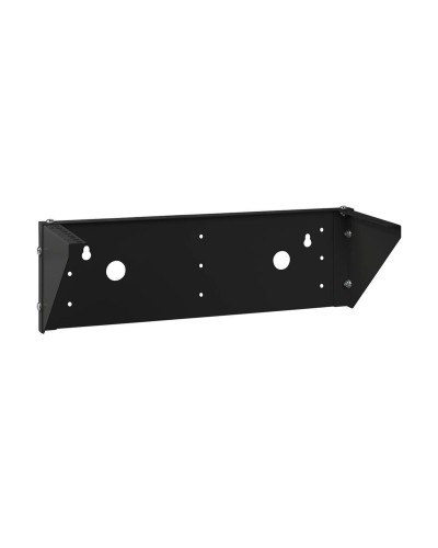 NC-3U-V-BK (12025c). Кронштейн настенный вертикальный 19 3U, цвет черный. CABEUS в Петрозаводске
