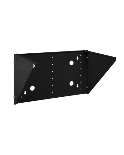 NC-6U-V-BK (12027c). Кронштейн настенный вертикальный 19 6U, цвет черный. CABEUS в Петрозаводске