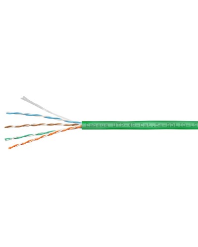 UTP-4P-Cat.5e-SOLID-LSZH-GN (9779c). Кабель «витая пара» (LAN) для структурированных систем связи. CABEUS в Петрозаводске