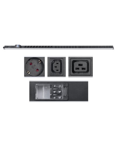 PDU-32-10S-10C19-8C13-B-T (9547c). Блок розеток. CABEUS в Петрозаводске