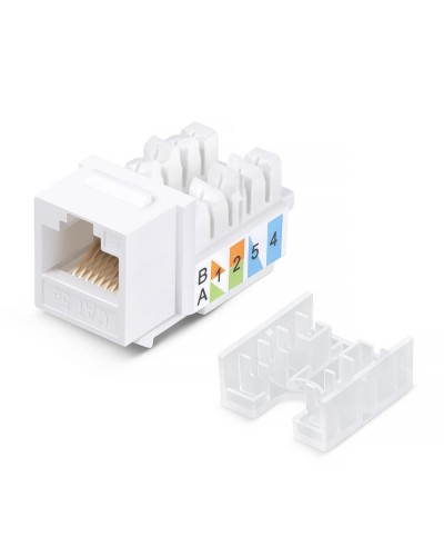 KJ-RJ45-Cat.5e-90-SW (10100c): Вставка Keystone Jack RJ-46 в Петрозаводске