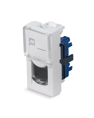 KJ-RJ45-Cat.6-180T-FP-L-22,5 (11840c): Вставка Keystone Jack RJ-45 в Петрозаводске