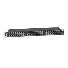 PLHD-48-Cat.6-SH-Dual IDC-1U (8891c): Патч-панель 19"