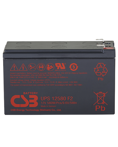 CSB UPS 12580. Аккумулятор герметичный свинцово-кислотный. CSB в Петрозаводске