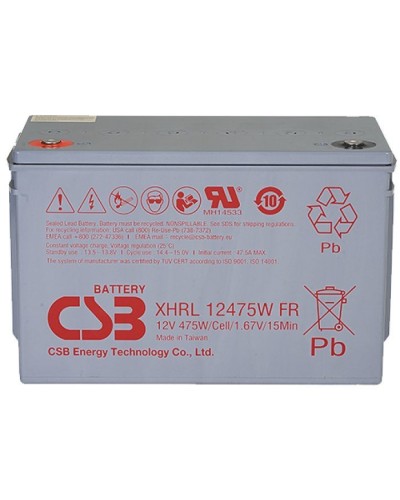 CSB XHRL 12475W FR. Аккумулятор герметичный свинцово-кислотный. CSB в Петрозаводске