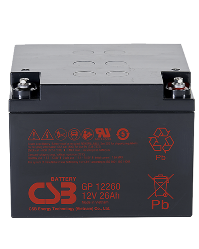 CSB GP 12260. Аккумулятор герметичный свинцово-кислотный. CSB в Петрозаводске