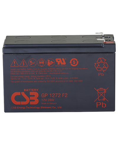 CSB GP 1272(28W) F2. Аккумулятор герметичный свинцово-кислотный. CSB в Петрозаводске