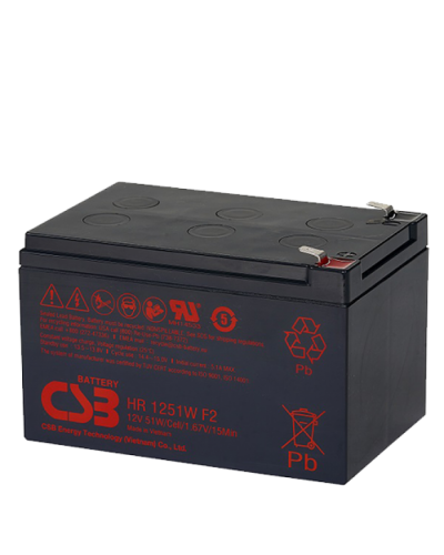 CSB HR 1251W. Аккумулятор герметичный свинцово-кислотный. CSB в Петрозаводске