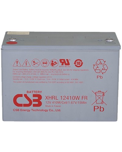 CSB XHRL 12410W FR. Аккумулятор герметичный свинцово-кислотный. CSB в Петрозаводске