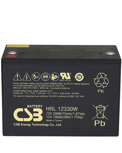 CSB HRL 12330W FR. Аккумулятор герметичный свинцово-кислотный. CSB в Петрозаводске
