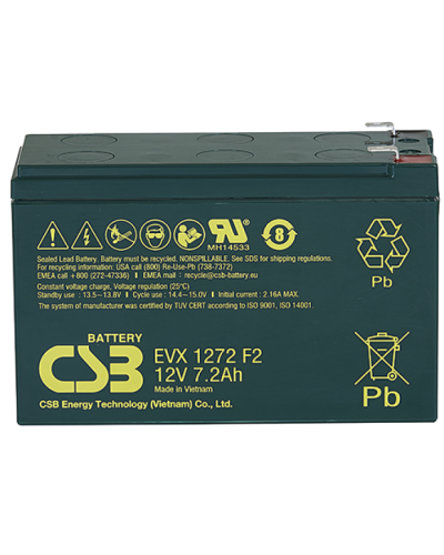 CSB EVX 1272. Аккумулятор герметичный свинцово-кислотный. CSB в Петрозаводске