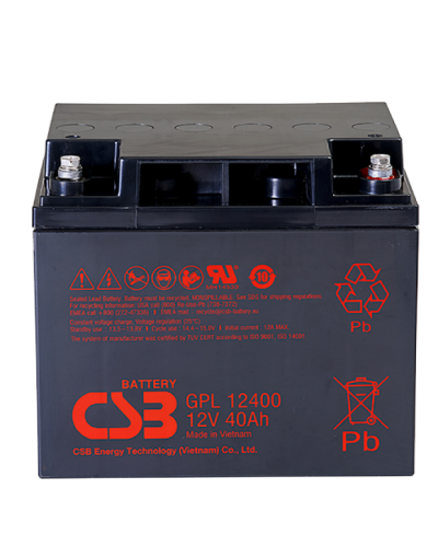 CSB GPL 12400. Аккумулятор герметичный свинцово-кислотный. CSB в Петрозаводске