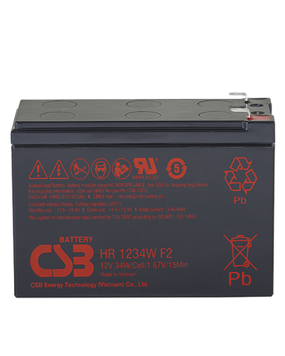 CSB HR 1234W. Аккумулятор герметичный свинцово-кислотный. CSB в Петрозаводске