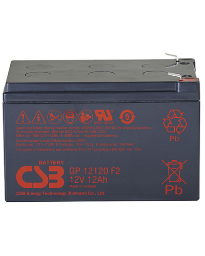 CSB GP 12120. Аккумулятор герметичный свинцово-кислотный. CSB в Петрозаводске