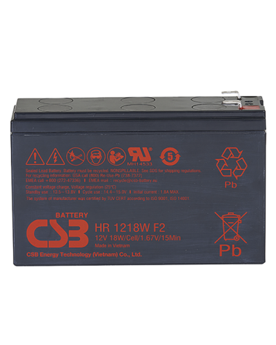 CSB HR 1218W. Аккумулятор герметичный свинцово-кислотный. CSB в Петрозаводске