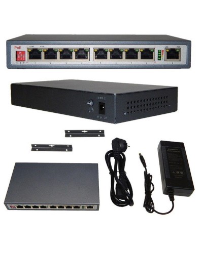 CO-SWP9C. Коммутатор 8-портовый  Gigabit Ethernet с PoE. ComOnyx в Петрозаводске