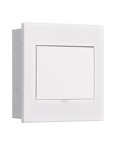 Корпус ЩРВ-М 6 модулей IP41 встраиваемый белая дверь (31101DEK). Корпус пластиковый. DEKraft в Петрозаводске