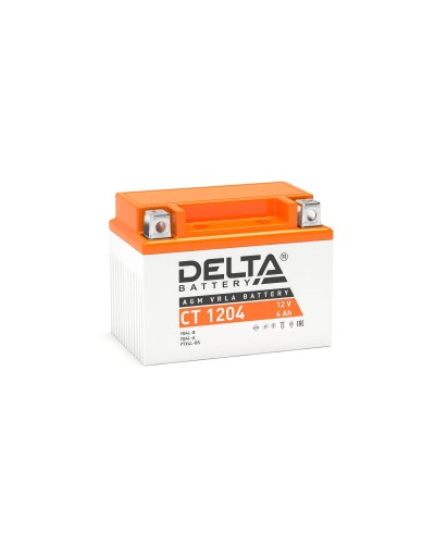 Delta CT 1204. Аккумулятор герметичный свинцово-кислотный стартерный. Delta в Петрозаводске