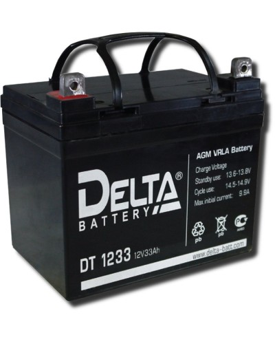 Delta DT 1233. Аккумулятор герметичный свинцово-кислотный. Delta в Петрозаводске