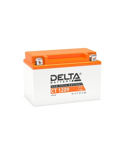 Delta CT 1209. Аккумулятор герметичный свинцово-кислотный стартерный. Delta в Петрозаводске