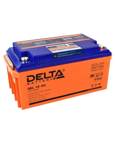 Delta GEL 12-65. Аккумулятор герметичный свинцово-кислотный. Delta в Петрозаводске