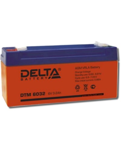 Delta DTM 6032. Аккумулятор герметичный свинцово-кислотный. Delta в Петрозаводске
