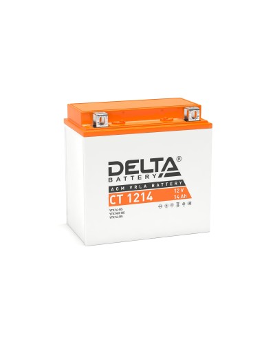 Delta CT 1214. Аккумулятор герметичный свинцово-кислотный стартерный. Delta в Петрозаводске