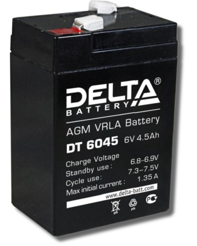 Delta DT 6045. Аккумулятор герметичный свинцово-кислотный. Delta в Петрозаводске