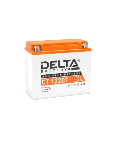 Delta CT 1220.1. Аккумулятор герметичный свинцово-кислотный стартерный. Delta в Петрозаводске