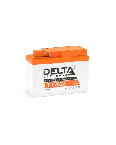 Delta CT 12026. Аккумулятор герметичный свинцово-кислотный стартерный. Delta в Петрозаводске