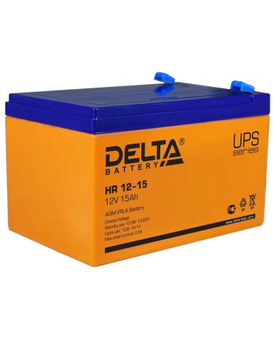 Delta HR 12-15. Аккумулятор герметичный свинцово-кислотный. Delta в Петрозаводске