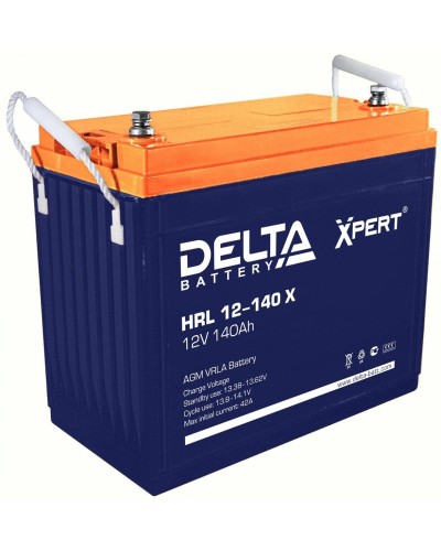 Delta HRL 12-140 X. Аккумулятор герметичный свинцово-кислотный. Delta в Петрозаводске