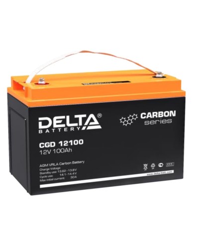 Delta CGD 12100. Аккумулятор герметичный свинцово-кислотный. Delta в Петрозаводске