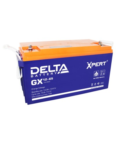 Delta GX 12-65. Аккумулятор герметичный свинцово-кислотный. Delta в Петрозаводске