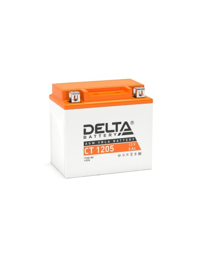Delta CT 1205. Аккумулятор герметичный свинцово-кислотный стартерный. Delta в Петрозаводске