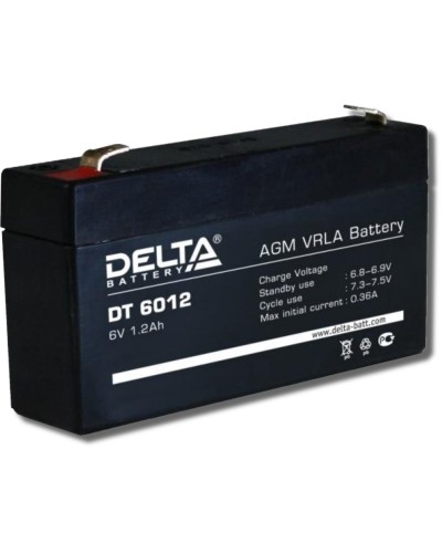 Delta DT 6012. Аккумулятор герметичный свинцово-кислотный. Delta в Петрозаводске