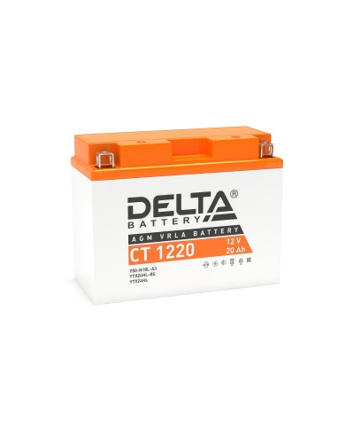 Delta CT 1220. Аккумулятор герметичный свинцово-кислотный стартерный. Delta в Петрозаводске