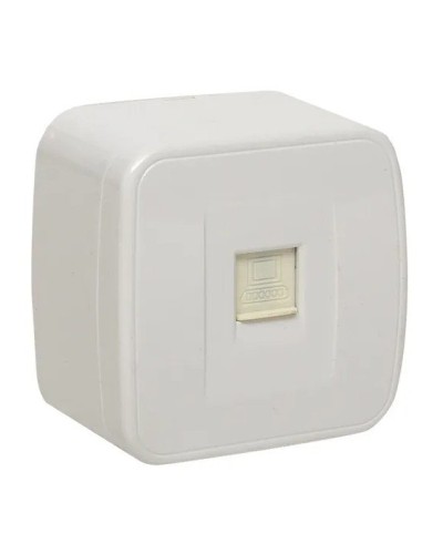 Минск Розетка RJ-45 1-местная ОП 1А (EGK01-035-10). Розетка RJ-45 1-местная ОП 1А. EKF в Петрозаводске