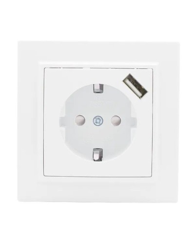 Минск Розетка 1-местная СП с/з 16А (ERR16-028-100-USB). Розетка 1-местная СП с/з 16А. EKF в Петрозаводске