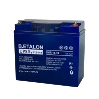 B.ETALON BHR 12-18. Аккумулятор герметичный свинцово-кислотный. ETALON
