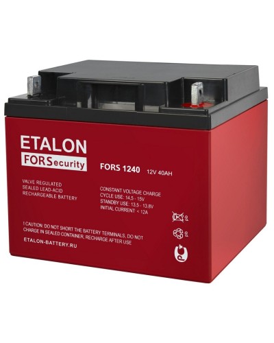 ETALON FORS 1240. Аккумулятор герметичный свинцово-кислотный. ETALON в Петрозаводске