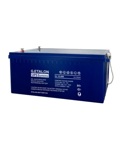 G.ETALON GL 12-200. Аккумулятор герметичный свинцово-кислотный. ETALON в Петрозаводске