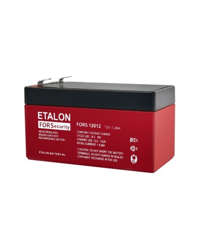 ETALON FORS 12012. Аккумулятор герметичный свинцово-кислотный. ETALON в Петрозаводске