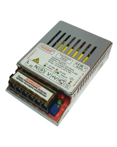 18W/12-24V/78AL. Импульсный блок питания. FARADAY в Петрозаводске