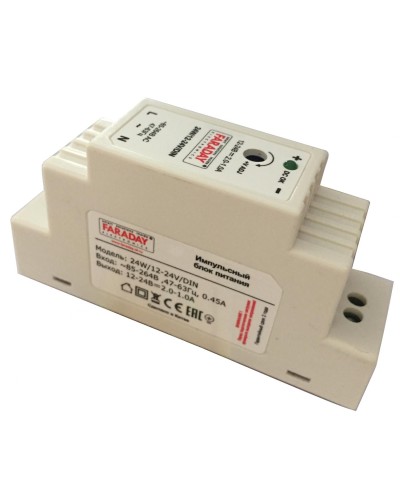 24W/12-24V/DIN. Блок питания. FARADAY в Петрозаводске