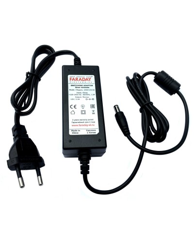 24W/12V/2A. Импульсный блок питания в пластиковом корпусе. FARADAY в Петрозаводске