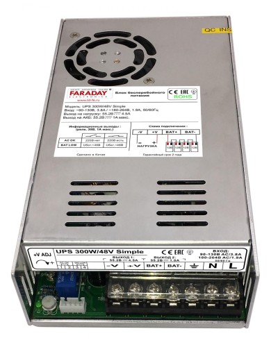 UPS 300W/48V Simple. Блок бесперебойного питания. FARADAY в Петрозаводске